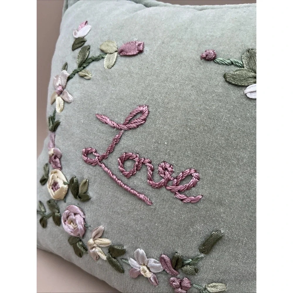 Small Embroidered Floral 